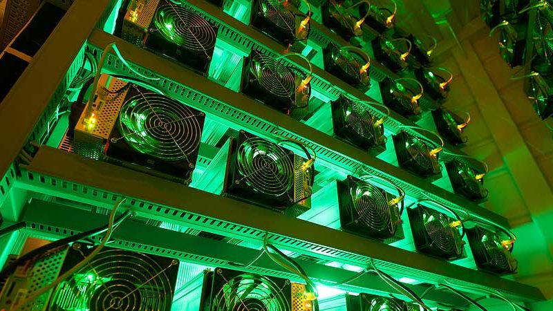Selbst mit über 58% nachhaltiger Energie ist Krypto-Mining resourcenverschwendung