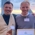 Die ersten Preisträger des Sustainable Rockstar Awards: Lukas Nolte (links) und Raphael Meyer-Alten vom Start-up MAS green ideas