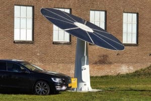 Das Ecoplant Sonnenverfolgungs-Solarsystem 