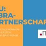 Neu: Zebra-Partnerschaften. Herzlich willkommen unserem ersten Mahagoni-Partner in 2024: msg for banking (abgebildet mit Logo)