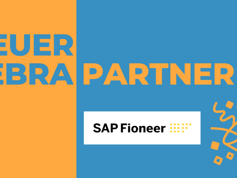 Neuer Zebra Partner: SAP Fioneer